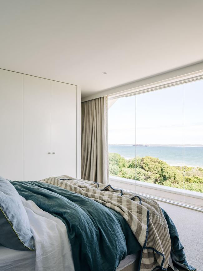 One of the top-floor king bedrooms.