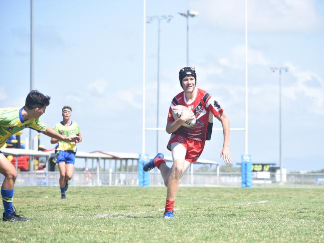 Balin Burnett in the Carltons v Wanderers U16s RLMD Grand Final at JRL Field 5, September 4, 2021. Picture: Matthew Forrest