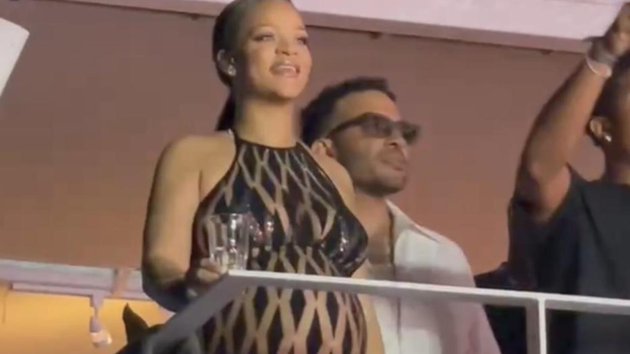 Rihanna made a surprise appearance at boyfriend A$AP Rocky’s Spotify concert during the 2023 Cannes Lions Festival on Wednesday night.