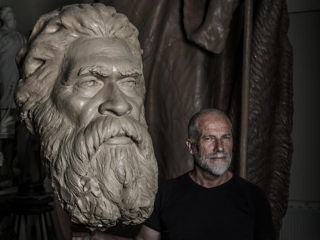 EMBARGO FOR TWAM 4 JULY 2020 FEE APPLIES, Sculptor Peter Schipperheyn Pic : Julian Kingma