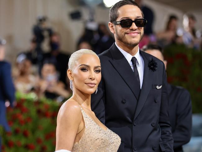 Kim Kardashian and Pete Davidson have broken up after dating for nine months. Picture: Getty