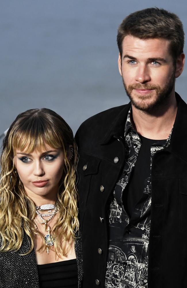 Sources say Hemsworth ‘has a low opinion’ of Miley. Picture: Getty Images