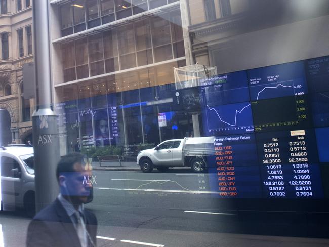 SYDNEY, AUSTRALIA - NewsWire Photos March 28, 2022: The ASX has announced more delays to its replacement technology after a litany of issues in recent months.Picture: NCA NewsWire / Jeremy Piper