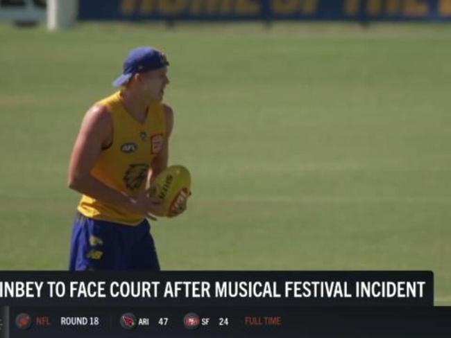 West Coast midfielder to face court