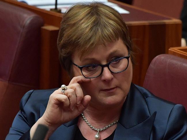 Ms Higgins was working for Defence Minister Linda Reynold’s office at the time of the alleged rape. Picture: Getty Images