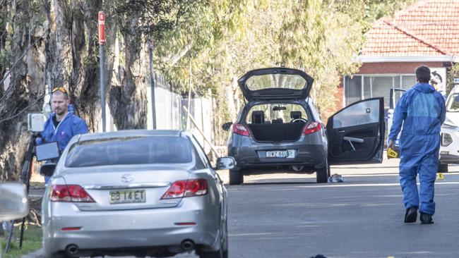 Al Azzam was sitting in a silver Toyota, while Richards and Jantharat were together in a Mazda 2. Picture: NCA NewsWIRE / Monique Harmer