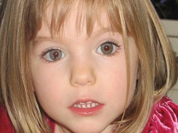 Madeleine McCann, who went missing in May 2007. Picture: AP