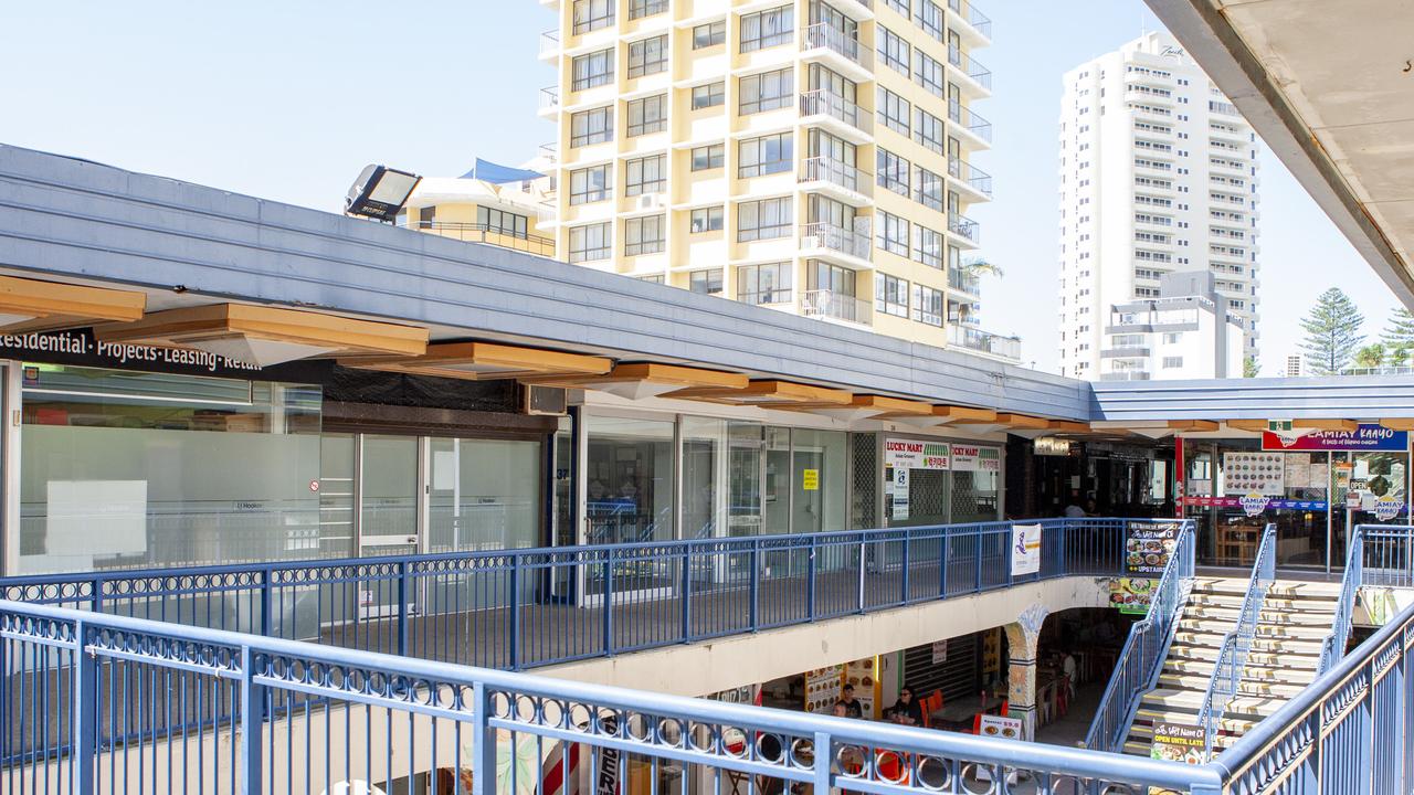 The Centre Arcade in Surfers Paradise. Picture: Jerad Williams