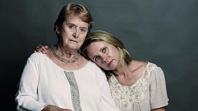 Loss: Sandra and Angela. Picture: Justine Walpole