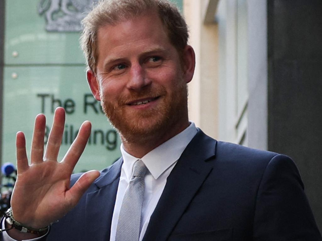 Harry is flying to the UK. Picture: Adrian Dennis/AFP