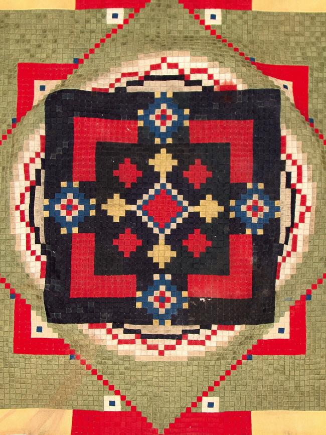 Crimean patchwork quilt. From Quilts: The Fabric of War