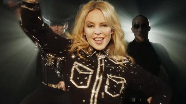 Kylie Minogue’s new music video for her new single "Dancing". Source: YouTube