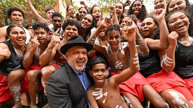 Noel Pearson at St Peters Lutheran College in Brisbane. Picture: Lyndon Mechielsen