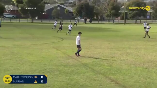 Replay: Bill Turner Football Albury Football Festival Day 1 -  Maribyrnong Secondary College v Marian Catholic College