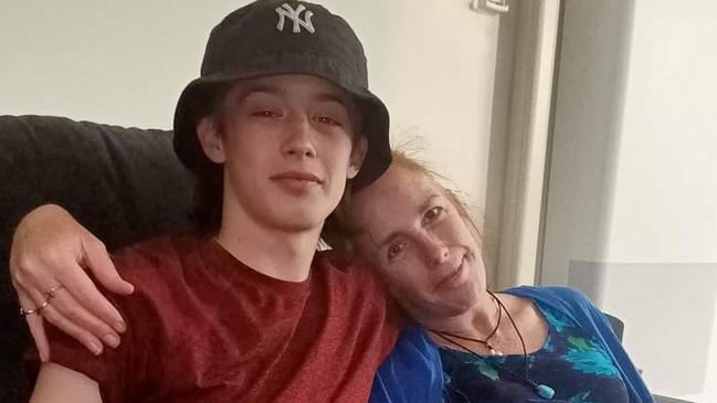 Lachlan Andrews (pictured with his mother) was fatally stabbed during a brawl at Casino KFC in 2022.