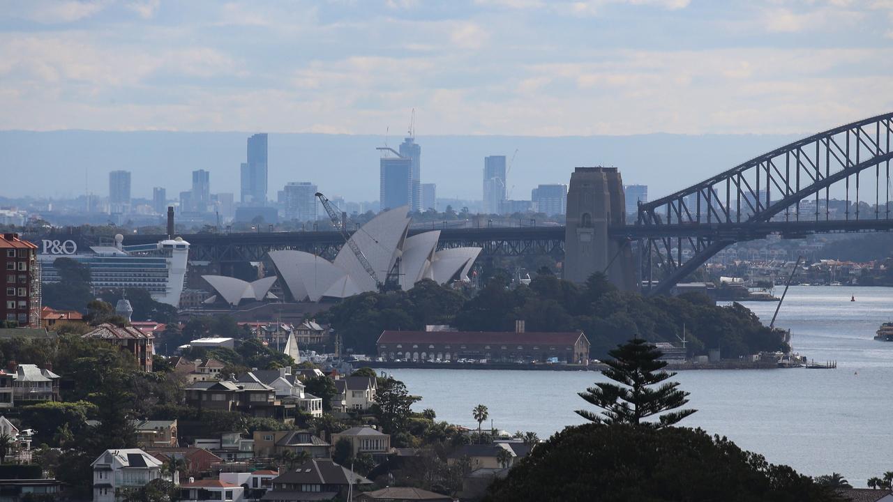 Residents in Sydney’s east are lucky to have great views of the harbour and CBD. Picture: Gaye Gerard / NCA NewsWire