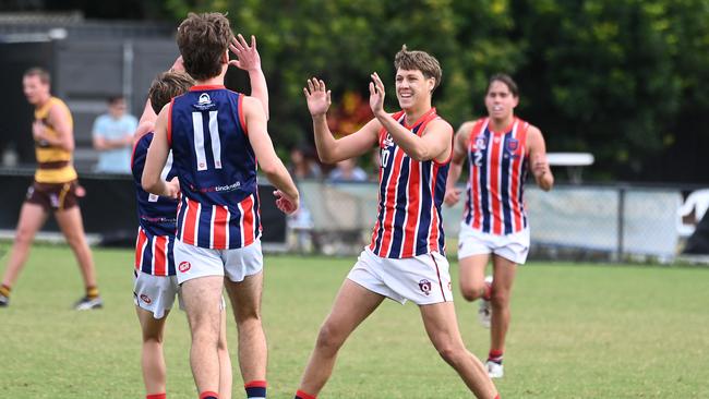 QAFL colts between Aspley and Wilston Grange. Saturday May 4, 2024. Picture, John Gass