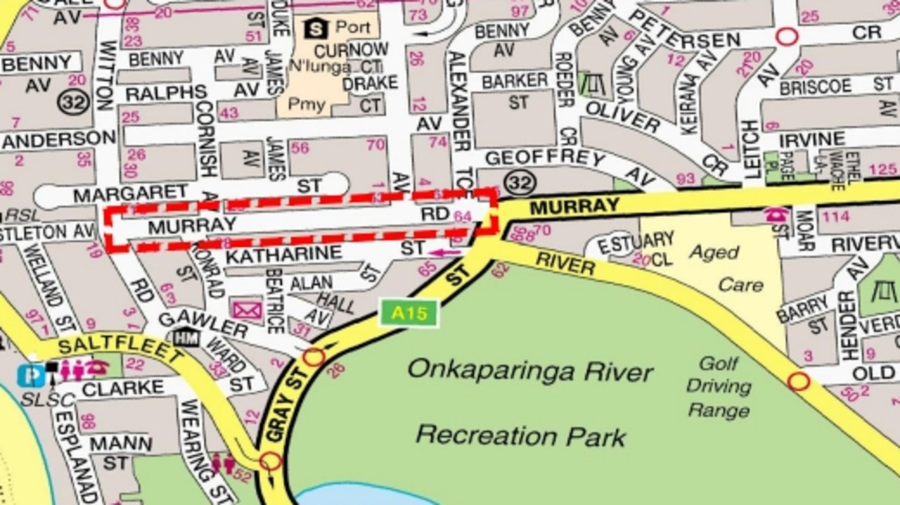 Onkaparinga council are planning to undertake improvements to Murray Road between Witton Road and Gawler Street, Port Noarlunga. Picture: Supplied