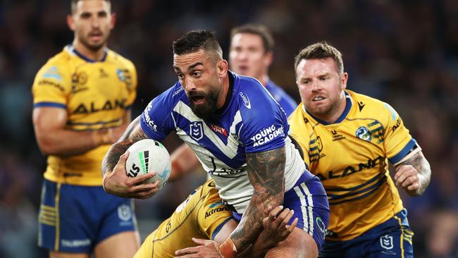 Parramatta were embarrassed by the Bulldogs in Round 14, losing to the wooden spoon favourites 34-4. Picture: Getty Images.