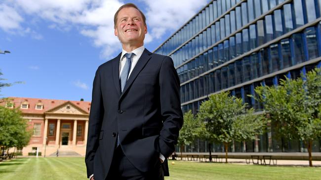 Adelaide University Vice-Chancellor Peter Rathjen. Photo: Naomi Jellicoe