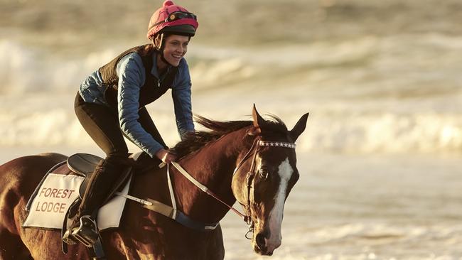 Teresa Palmer as Michelle Payne never really convinces as a jockey. Picture: Supplied