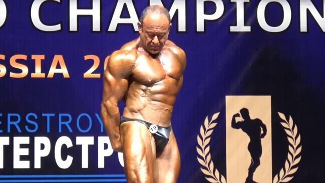 James Vertzayias, in his life as a competitive bodybuilder.