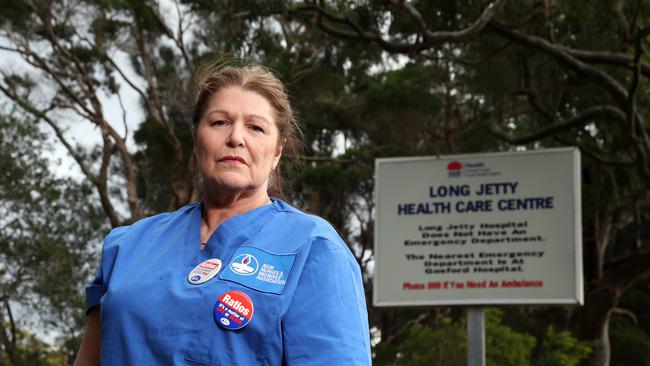 Nurse Michelle Cashman is seeing hundreds of nurses leaving the profession because conditions and understaffing. Picture: David Swift