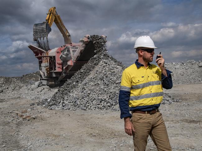 HOLDING FOR THE COURIER MAIL - DO NOT USE -  Ex Cairns to the C MAIL  --   - PICS BRIAN CASSEY -Mt Carbine Tungsten Mine run by EQ ResourcesRYAN MACNEILL  PIc by Brian  Cassey