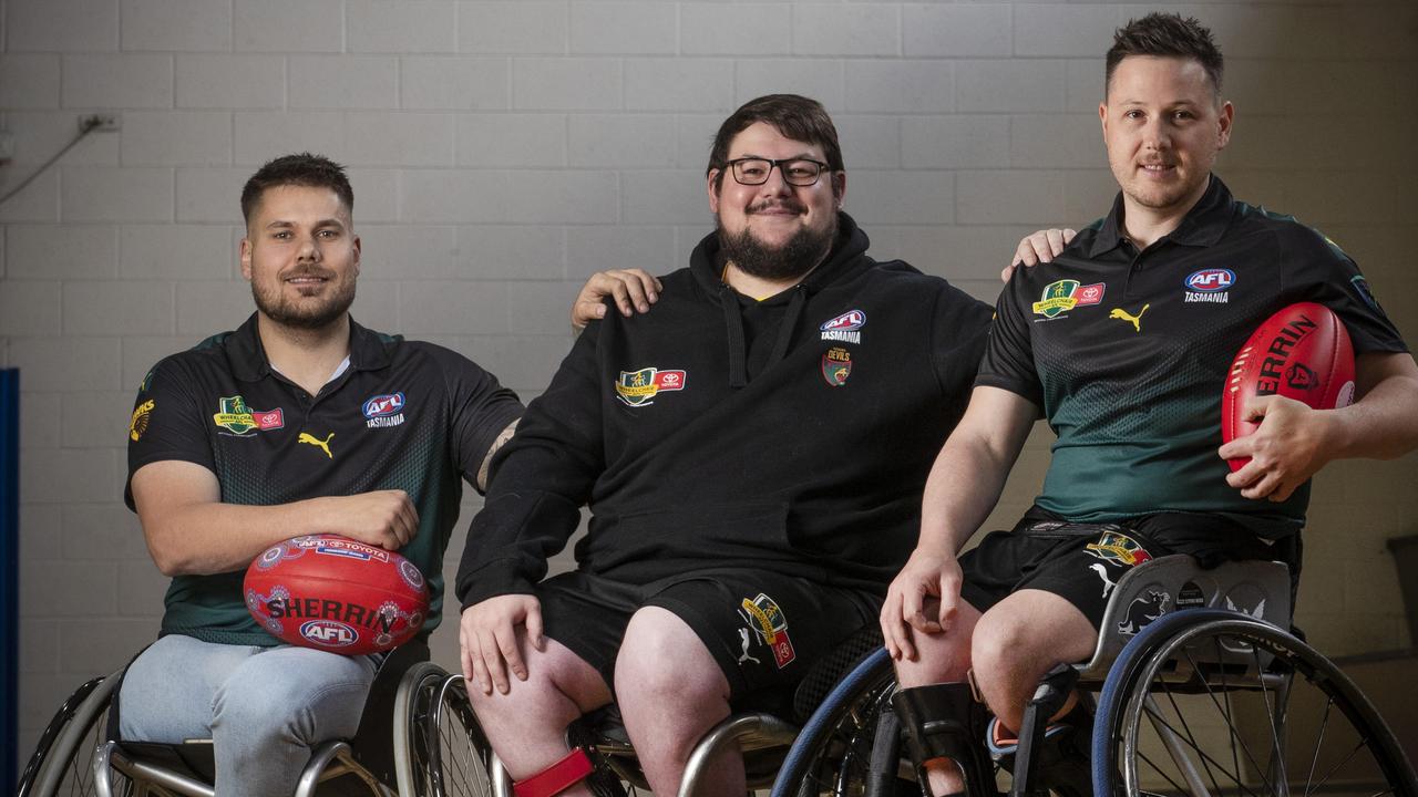 Wheelchair AFL Championships Tassie set to send a strong team