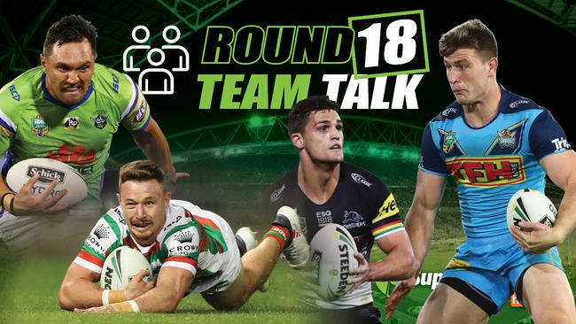 NRL team lists Round 18