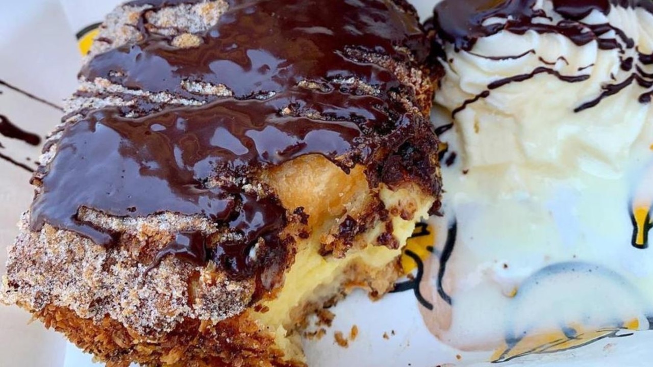 he deep fried vanilla slice at Banana Boogie Bakery. Image: @imhungrymax / Instagram