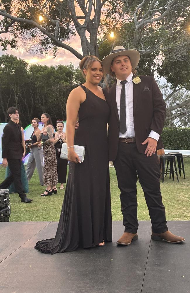 Students from Hervey Bay State High School have celebrated their formal.