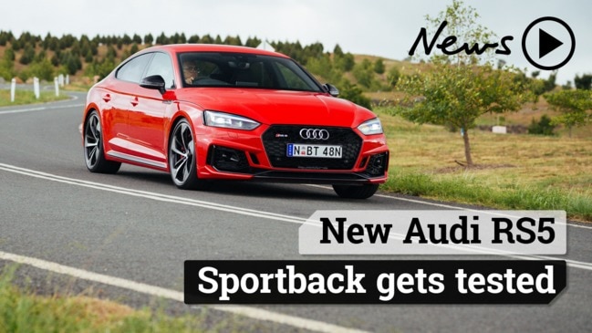 New Audi RS5 Sportback gets tested