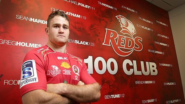 Reds captain James Horwill joins an exclusive club when he passes the 100-game milestone 