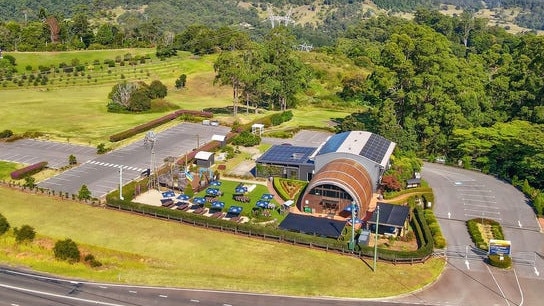 The Barrel at Clouds Vineyard in Bald Knob, Sunshine Coast.