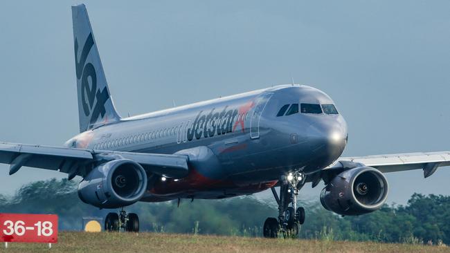 Darwin, Alice Springs and Ayers Rock (Uluru) airports can now apply for a share of the aviation attraction scheme, which they must match dollar-for-dollar, bringing a total of $20m on offer to contending carriers. Picture: Glenn Campbell