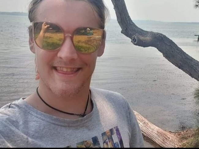 Simeon McNeill, 25, of Cranebrook, died on New Years Even when his kayak overturned on Budgewoi Lake north of Toukley. Picture: supplied