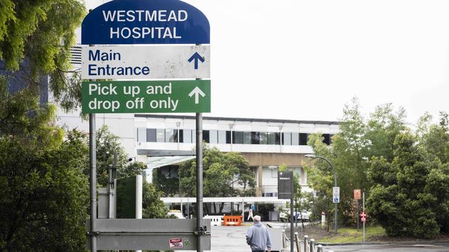 A girl was taken to Westmead Children’s Hospital and is in a critical condition. Picture:NewsWire/ Monique Harmer