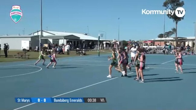 Replay: Netball Queensland Primary School Cup- St Mary's Catholic Primary School Bundaberg Year 4 v Bundaberg East Emeralds