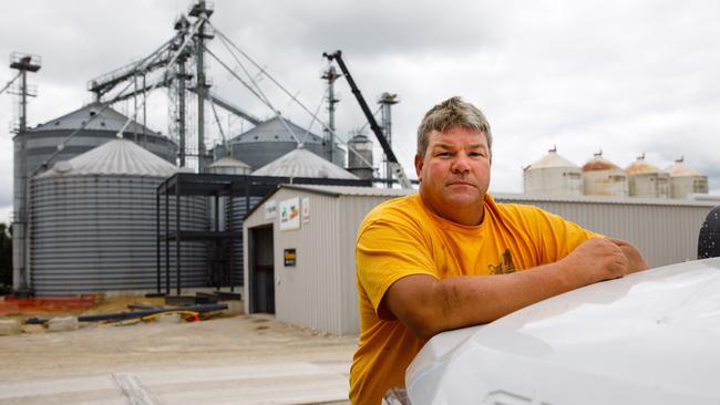 The trade war has cost Kirk Anderson $125,000. He voted for Trump in 2016. Picture by Scott Morgan/The Australian