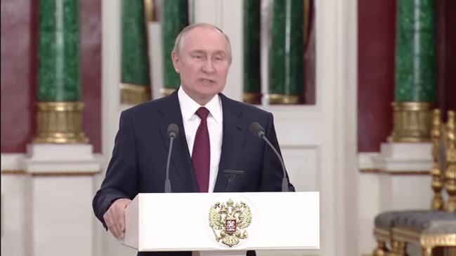 Putin refers to Ukraine ‘war’, says he wants to end it