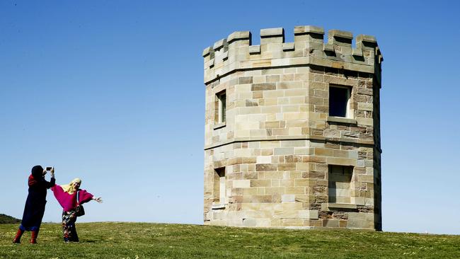 The c1820 Macquarie Watchtower is the earliest known surviving, sandstone tower building in Australia.