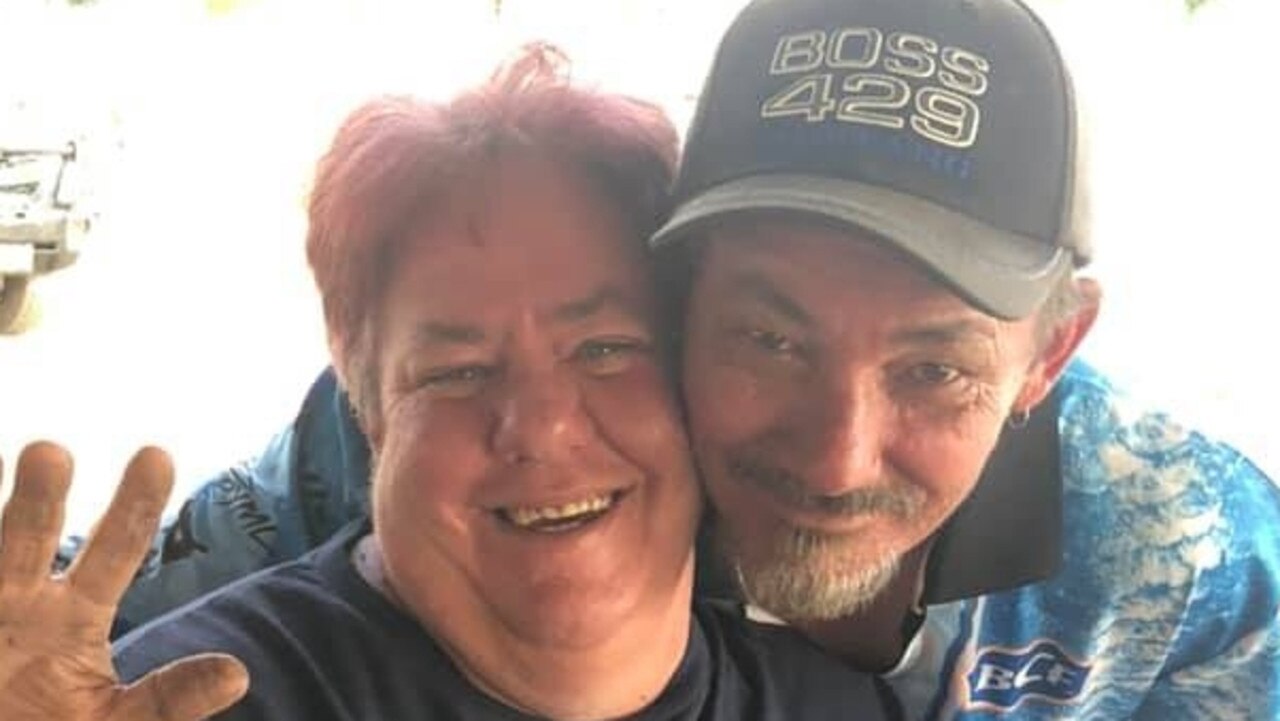 Tam Dixon Frewin with her husband Ian Frewin. Clermont mother Tam Dixon Frewin lost her life in a head-on collision on the Peak Downs Highway west of Nebo on February 2, 2022. Picture: Facebook