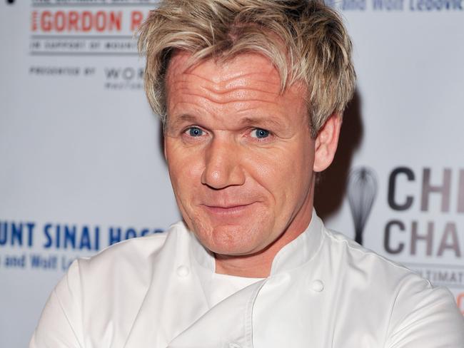 The outspoken British chef has no tolerance for bad food. Picture: George Pimentel/WireImage