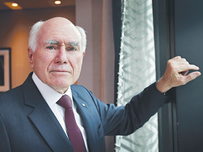 Former Prime Minister John Howard. Picture: David Caird.