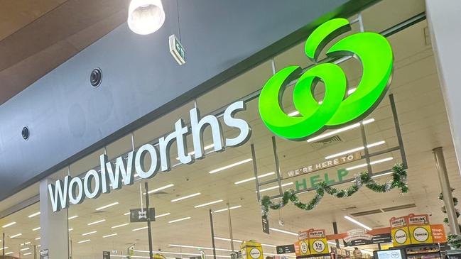 Only Australia Day item you’ll find at Woolies. Picture: NewsWire