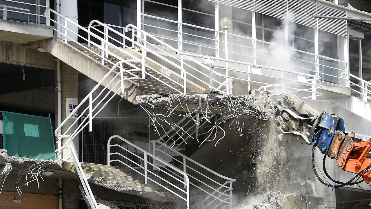 The stairs disappointed Sydney FC fans walked down for years. Picture: AAP Image/Dan Himbrechts