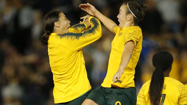 Aussie fans will have a great chance to get behind the Matildas. (AAP Image/Darren Pateman) 