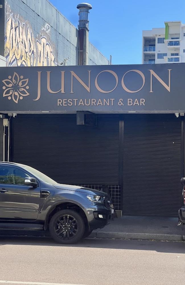 Junoon Restaurant &amp; Bar, Knuckey St, Darwin City. Picture: Elise Graham