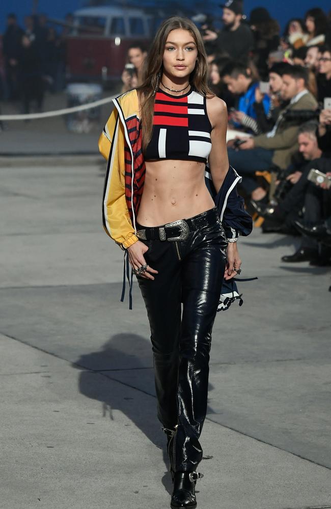 Gigi Hadid walks the runway during the Stella McCartney Womenswear News  Photo - Getty Images